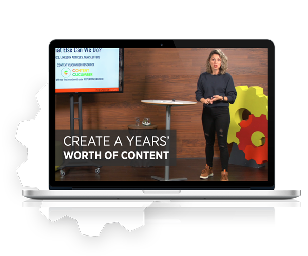 How to Create a Year's Worth of Content Workshop
